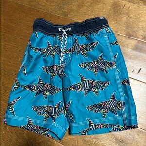 Gymboree swim trunks size 5-6 boys